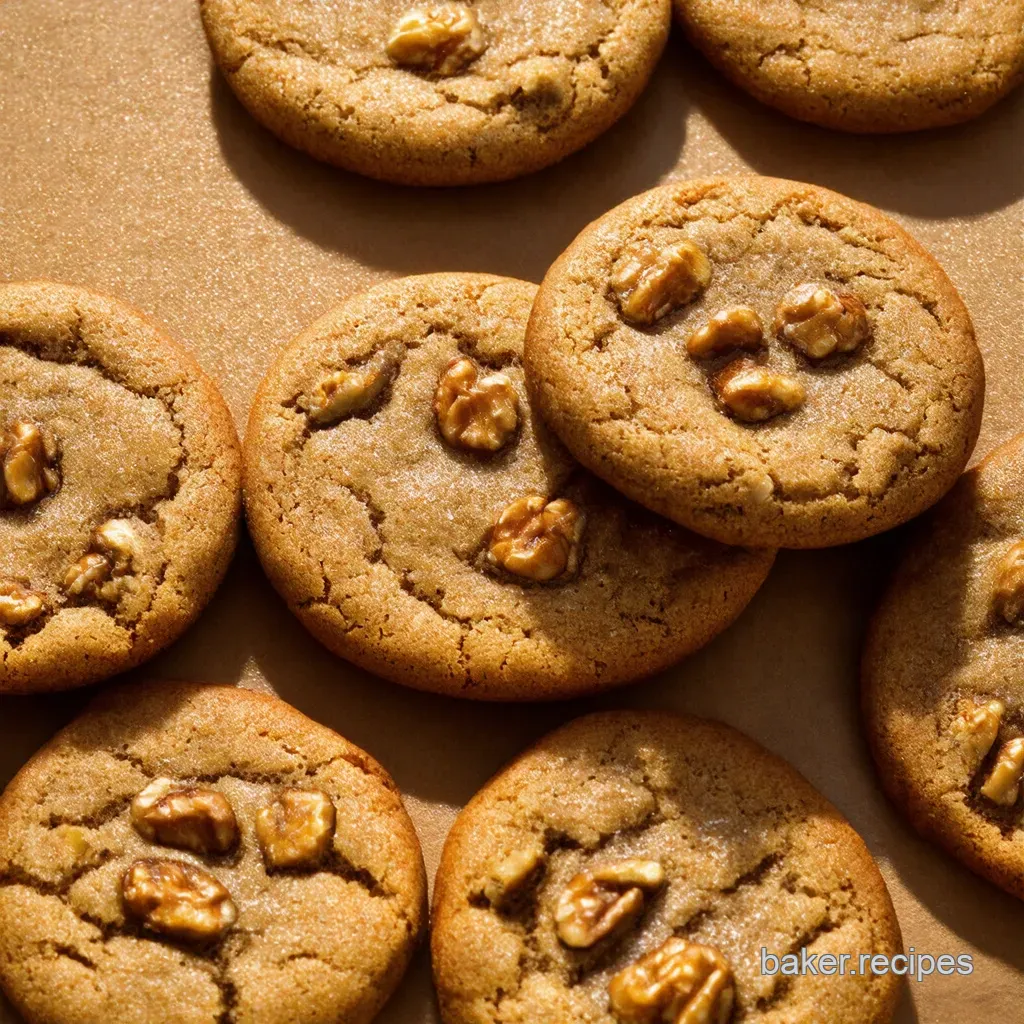 Easy Walnut Cookies: Achieve Perfect Crisp or Melt-in-Your-Mouth Softness